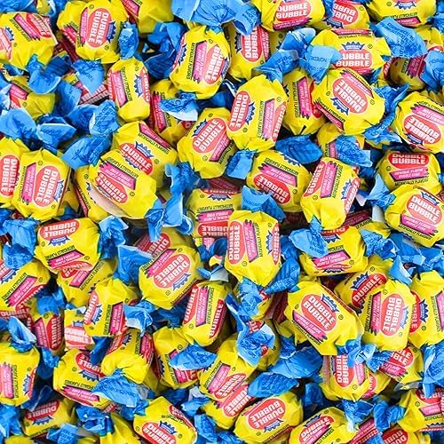 Double Bubble Gum - Bulk Classic Flavored Dubble Buble Gum, Individually Wrapped, Original Flavor (2 Pound)