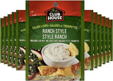 ZENVOIRA Pantry Bundle includes Club House, Dry Sauce/Seasoning/Marinade Mix, Salad N Dip, Ranch Style, 28g / 1oz, Case Pack 12 Count Value Packed by