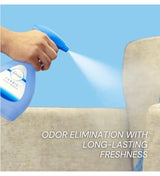 Fabric Refresher Spray 23.6 oz Bundle with Microfiber Cloth - Fabric Freshener Spray for Sofas, Curtains, and Hard-to-Wash Fabrics - Eliminates Odors