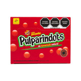 De La Rosa Pulparindots Tamarind Extra Hot, 12 Packets, 10 Pcs EA. Authentic Mexican Candy