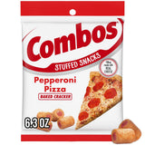 COMBOS Pepperoni Pizza Cracker Baked Snacks 6.3-Ounce Bag