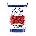 Color It Candy Red 1 inch Gumballs 14 Ounce Stand Up Bag - Perfect For Table Centerpieces, Weddings, Birthdays, Candy Buffets, & Party Favors.