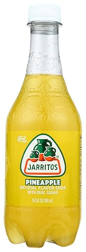 Jarritos Drink, Pineapple, 16.9 Ounce (Pack of 24)