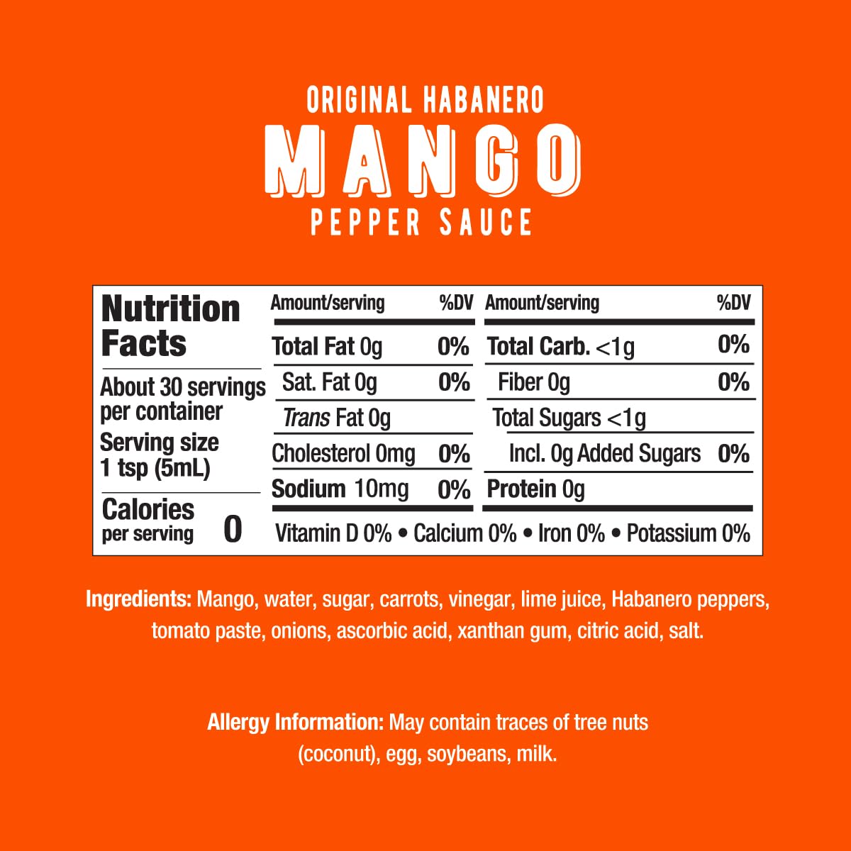 Melinda's Mango Habanero Hot Pepper Sauce