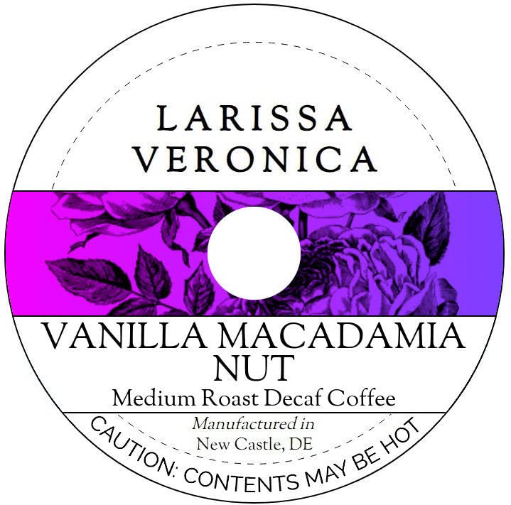 Vanilla Macadamia Nut Medium Roast Decaf Coffee (Single Serve K-Cup Pods) (Gourmet, Naturally Flavored, Whole Coffee Beans) (12 pods, ZIN: 575321) - 3