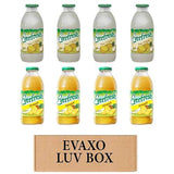 LUV BOX- variety Everfresh Juice 16 oz. pack of 8, Everfresh Pina Colada, Everfresh Pineapple Juice. by evaxo