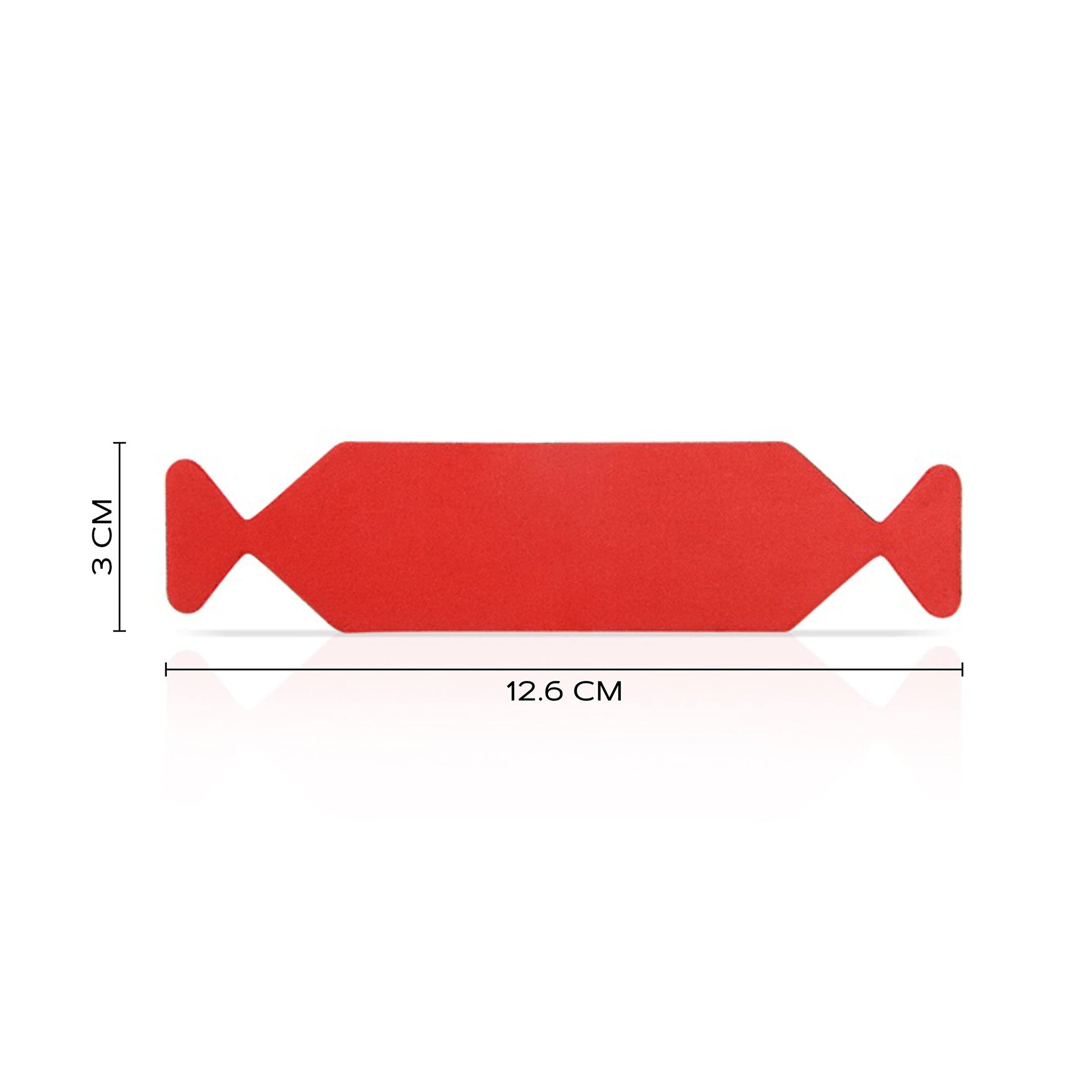 RimPro-Tec Anti-Scratch Waterproof X 10 Squeegee Cloths - 10 X10 Cm Red Felt Layer Protectors - Stop Scratches When Applying PPF, Vinyl, and Tint