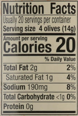 Reese Anchovy Stuffed Thrown Olives, 10-Ounces (Pack of 2)