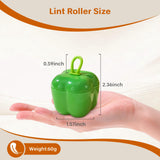 ZLAXACL 2 Pcs Reusable Lint Roller, Mini Lint Remover Tool for Clothes Dog Cat Pet Hair, Portable Washable Sticky Rollers Cleaner for Travel Home