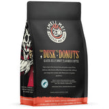 Bones Coffee Company From Dusk Till Donuts Jelly Donuts Flavored Coffee, Medium Roast Low Acid Arabica Beans Compatible with Auto drip and French