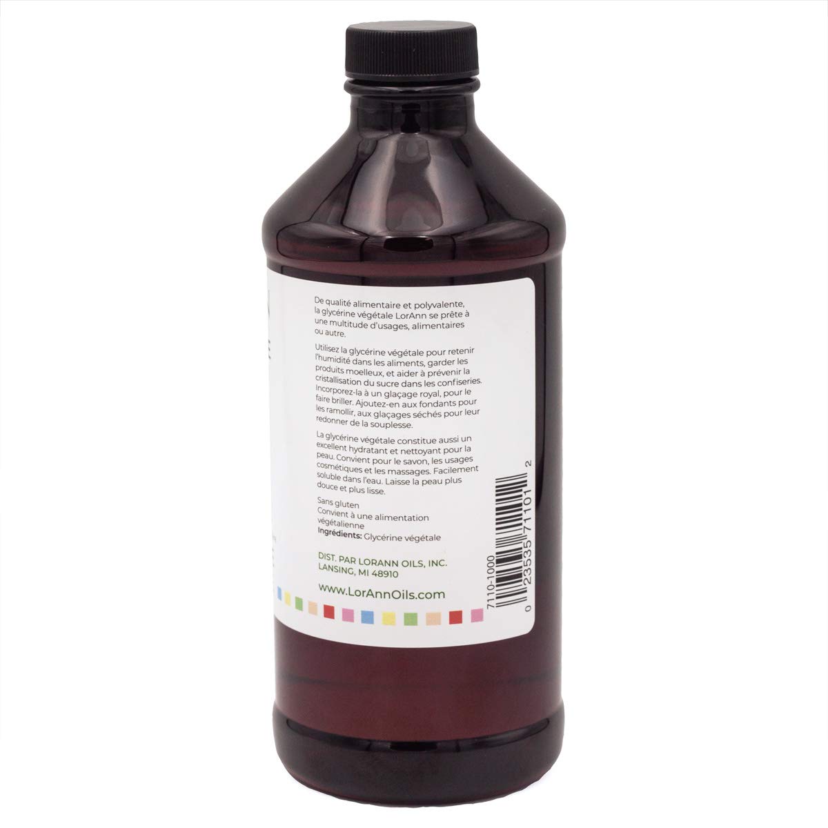 LorAnn Vegetable Glycerine, Natural 16 ounce bottle