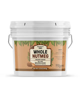 Unpretentious Whole Nutmeg, 1 Gallon, Gluten Free, Ideal for Holiday Dishes & Baked Goods