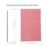 12PCS Cleaning Sponge?2.5X4.0 inches, Kitchen DishSponge, Cleaning Scrub Color Sponge, Biodegradable Natural Sponge, Non-Scratch Kitchen Cellulose