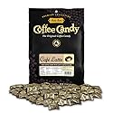 Bali's Best Café Latte Candy, 2.2 Pound Bag, Individually Wrapped Hard Candy with Latte Filled Center, Made with Real Sumatran Coffee, Halal