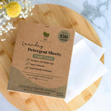 ME Mother Earth Laundry Detergent Sheets Essential for Travel, No Mess, Space Saving, Convenient, Concentrated, Liquidless, Hypoallergenic