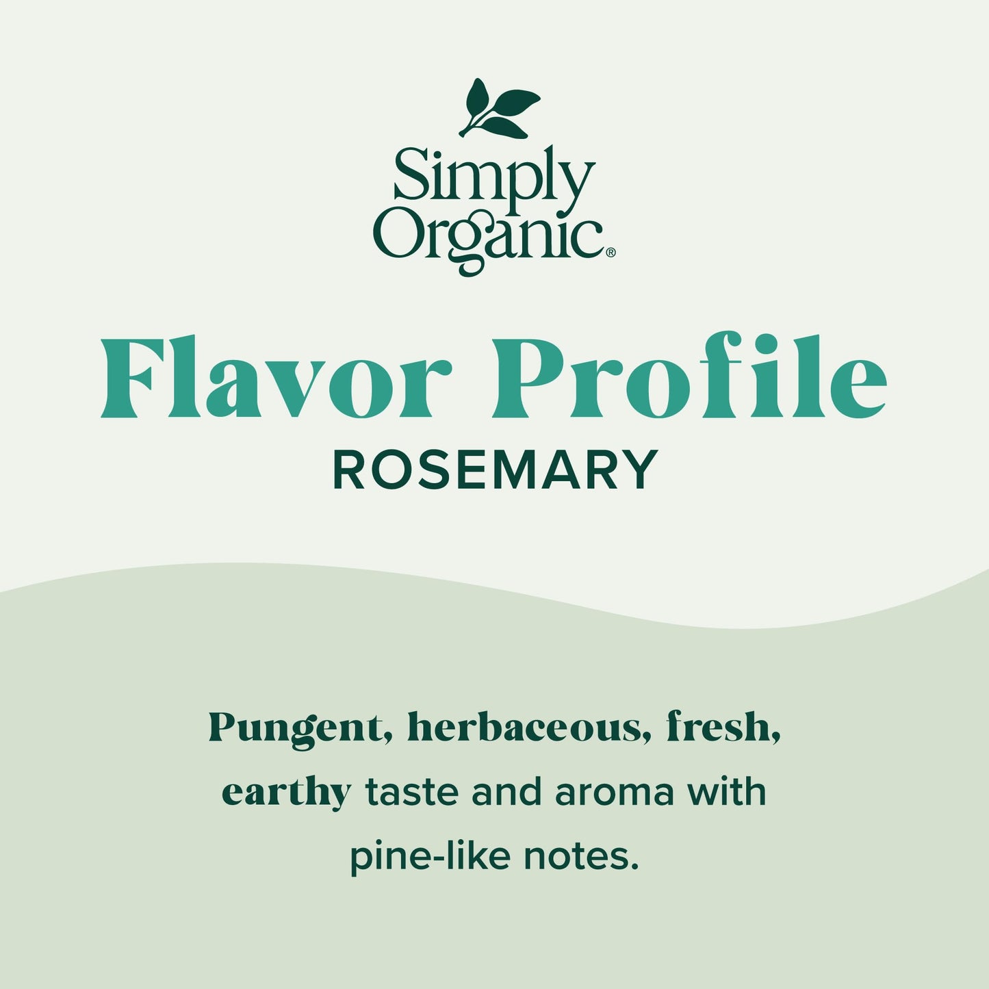 Simply Organic Whole Rosemary Leaf, 1.23 Ounce, Pungent, Herbaceous, Fresh Earthy Taste & Aroma, Kosher, Certified Organic