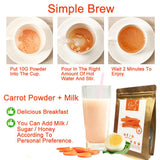 Plant Gift 100% Pure Carrot Powder Powder ???? Natural Carrot Flour, Great Flavor for Drinks, Smoothie, Yogurt, Baking, cookies and Beverages, Non-GMO