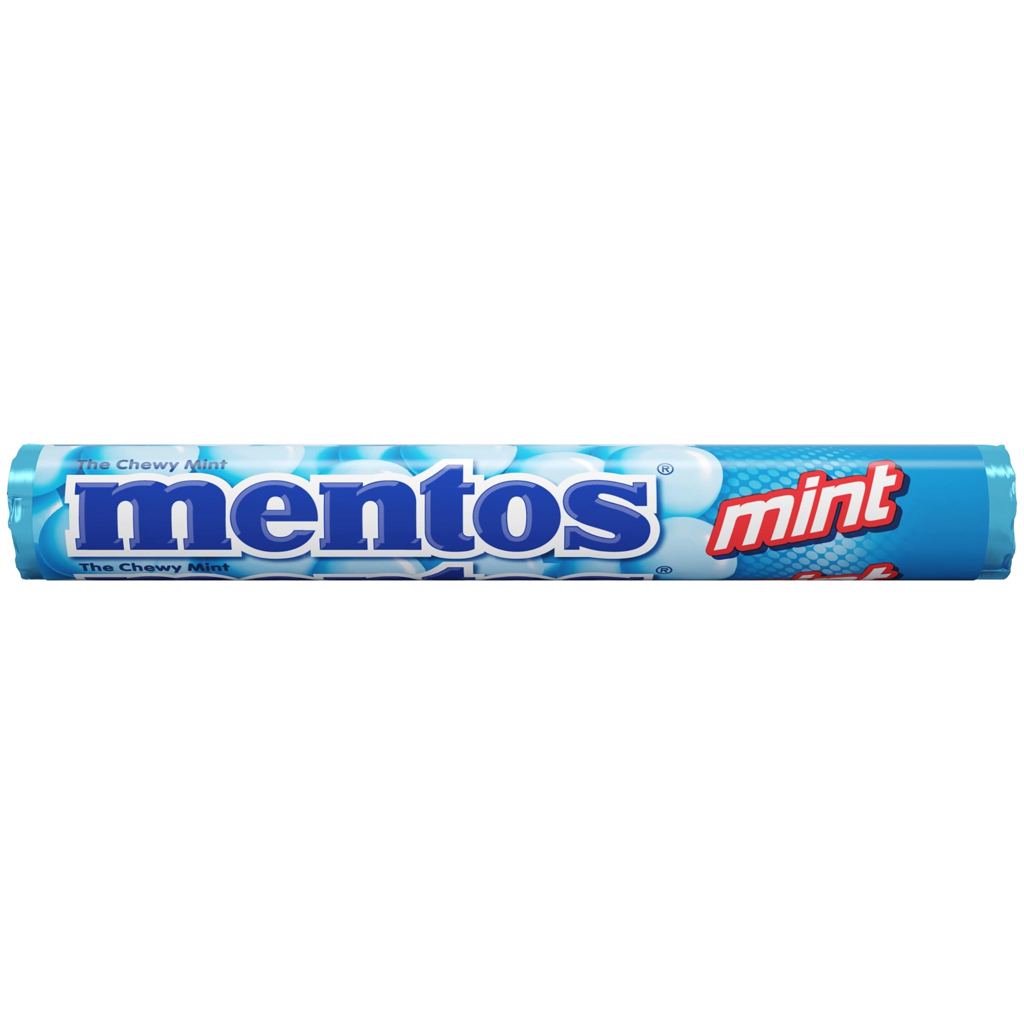Mentos Chewy Mint Candy Roll, Mint, 14 Pieces Per Roll (Pack of 1)