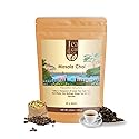 Tealeaf & Co. Masala Chai - Loose Leaf Black Tea Blended with Organic Spices (Ginger, Cardamom, Black Pepper & Cloves Whole Organic) - Low Caffeine