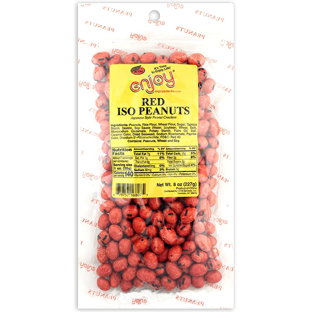 Enjoy Red Iso Peanut (8 oz)