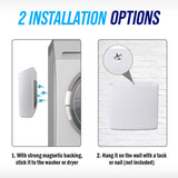 Simplation Magnetic Lint Bin for Laundry Room Storage, Lint Holder Bin, Plastic Lint Trash Can for Laundry Room