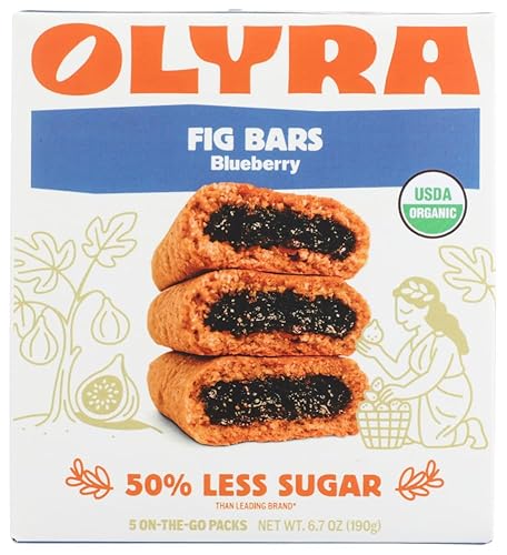 Olyra Organic Blueberry Fig Bar 5pk, 6.7 OZ
