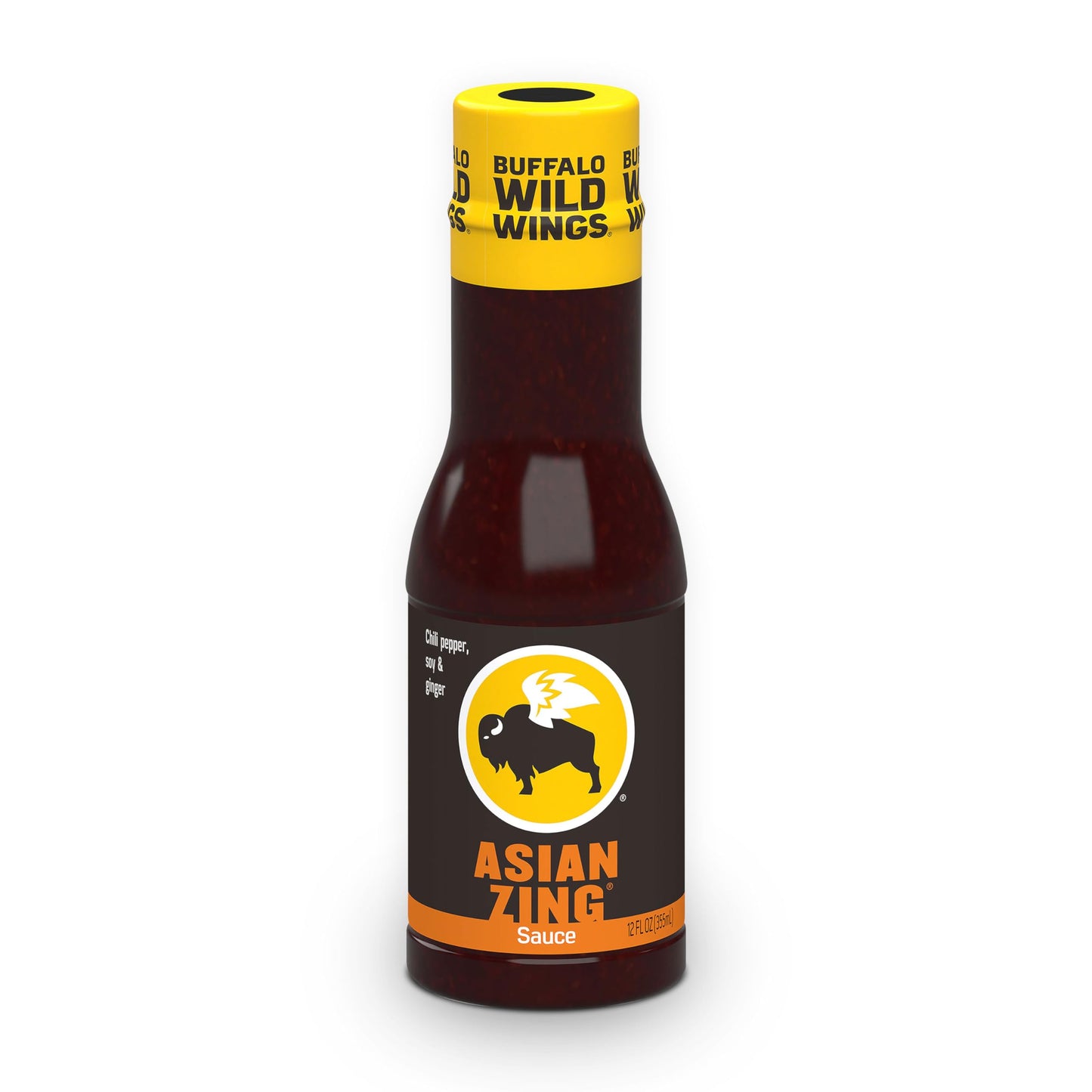 Buffalo Wild Wings Asian Zing Sauce, 12 fl. oz., Perfect Dipping Sauce, Chicken Marinade, Stir Fry Sauce and Wing Seasoning, Delicious Chili Pepper