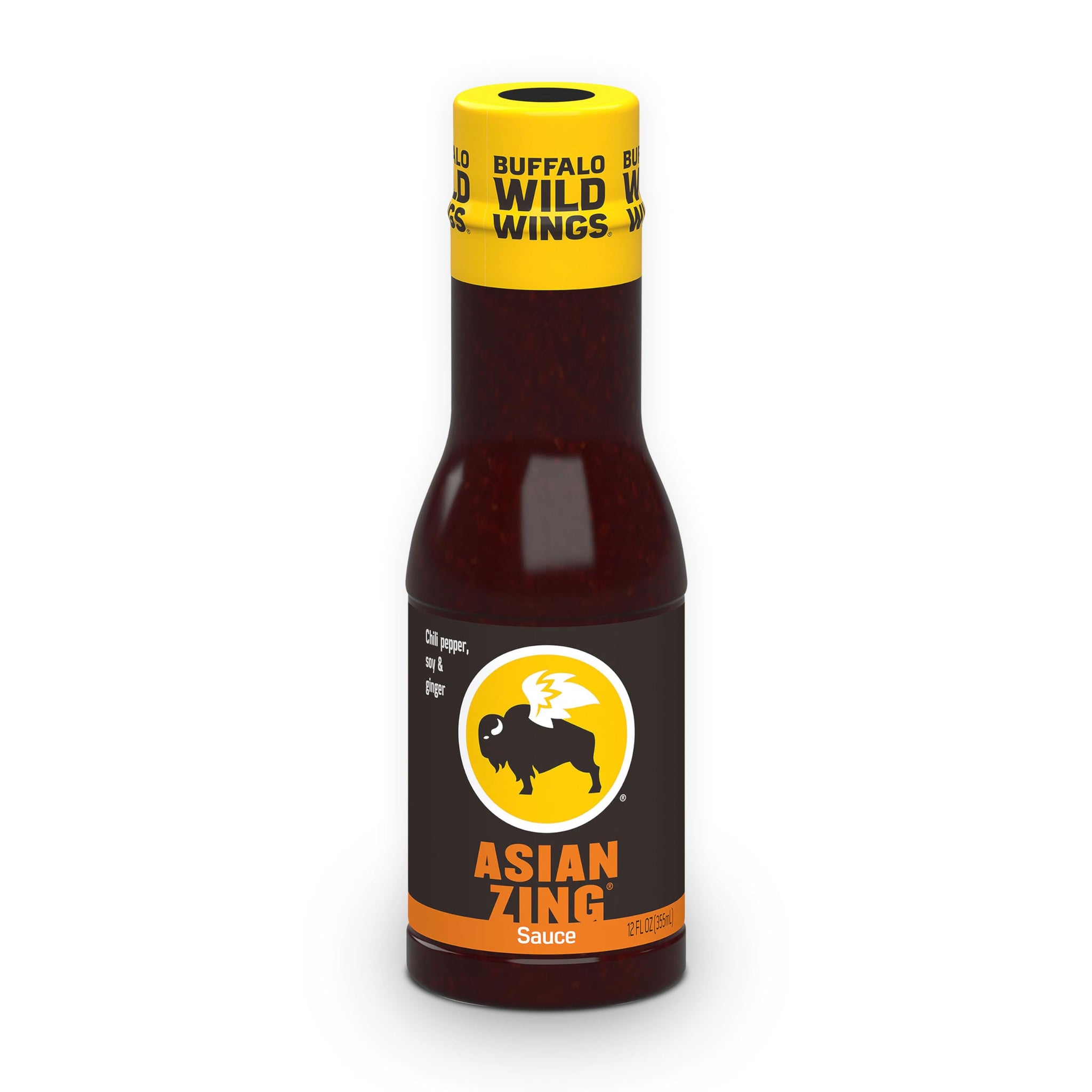 Buffalo Wild Wings Asian Zing Sauce, 12 fl. oz., Perfect Dipping Sauce, Chicken Marinade, Stir Fry Sauce and Wing Seasoning, Delicious Chili Pepper