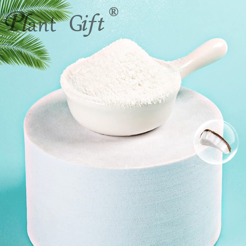 Plant Gift 100% Pure Coconut Powder ??? Natural Powder, Great Flavor for Drinks, Smoothie, Yogurt, Baking, cookies, cakes and Beverages, Non-GMO