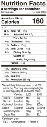McCabe's Paleo Granola | Naturally Sweetened, All Natural, Non GMO, Gluten and Oat Free, Keto (Choco Neanderthal Nuggets - 8 oz)