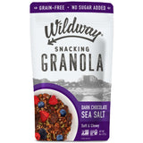 Wildway Keto Granola | Dark Chocolate Sea Salt | Grain-Free Certified Gluten-Free Cereal | Vegan, Low Carb | No Sugar Added | Paleo-Friendly, Non-GMO