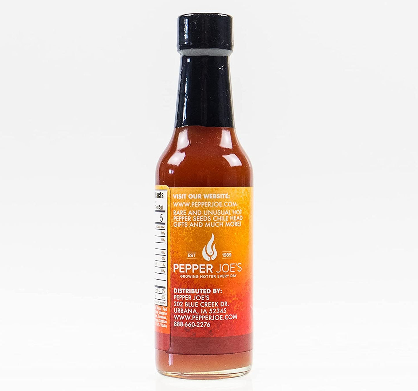 Pepper Joe’s Peach Vidalia Onion Hot Sauce - 5 Ounces (2 Pack)