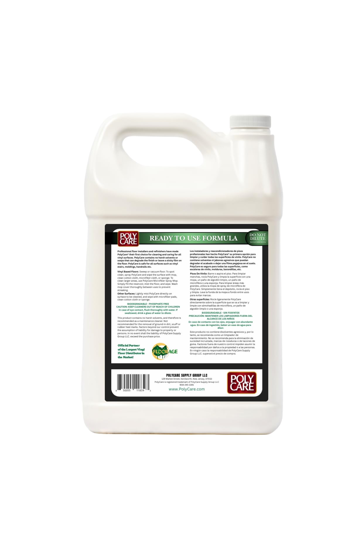 PolyCare Luxury Vinyl Floor Cleaner Refill - 128 fl oz (1, LVT)