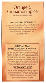 Twinings Orange & Cinnamon Spice Tea - 20 ct by Twinings