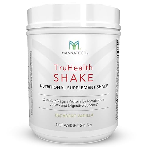 Mannatech TruHealth Shake - Vanilla Flavor - 541.5g