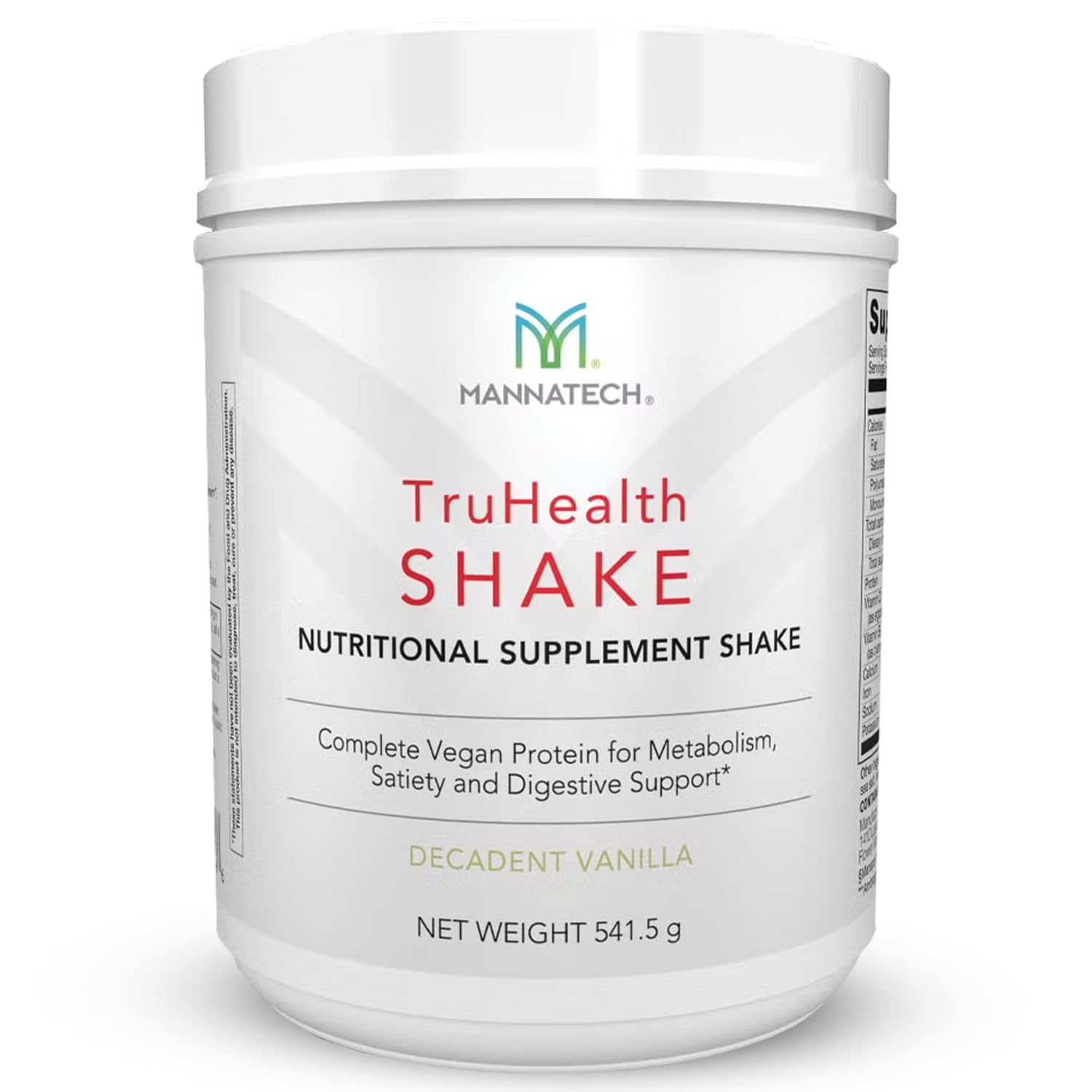 Mannatech TruHealth Shake - Vanilla Flavor - 541.5g