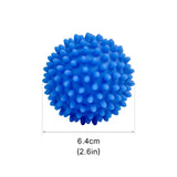Eco Laundry Dryer Balls Reusable Silicone Soft Washing Balls Fabric Softener Alternative for Quick Drying (4 Packs)