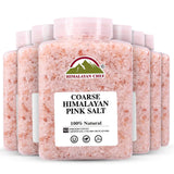 Himalayan Chef Pink Salt Coarse Grain, Plastic Jar 5 Lbs, Food Graded with Rich 84 Minerals, Pure 100% Natural Gourmet Pink Salt - Kosher Certified