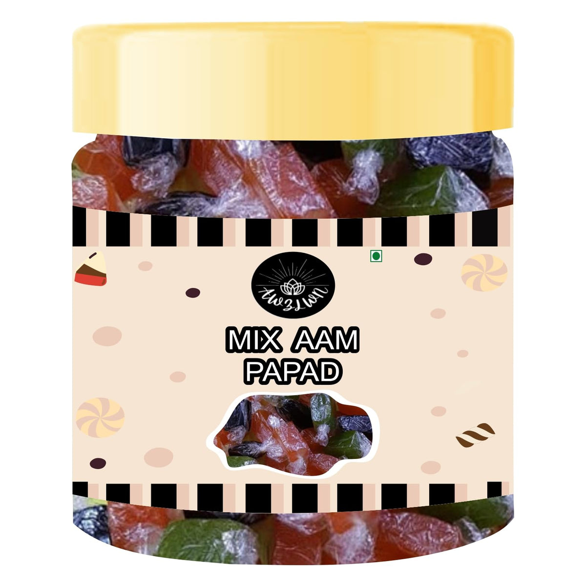 Awzlwn Indian Taste Candy (1.76 OZ / 50 GM, Mix Aam Papad)