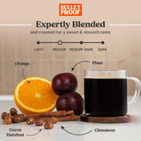 Bulletproof Original Medium Roast Ground Coffee, 100% Arabica Coffee, Tested for Toxins, Clean Coffee Sustainably Sourced, 12 Ounces (3 Pack)