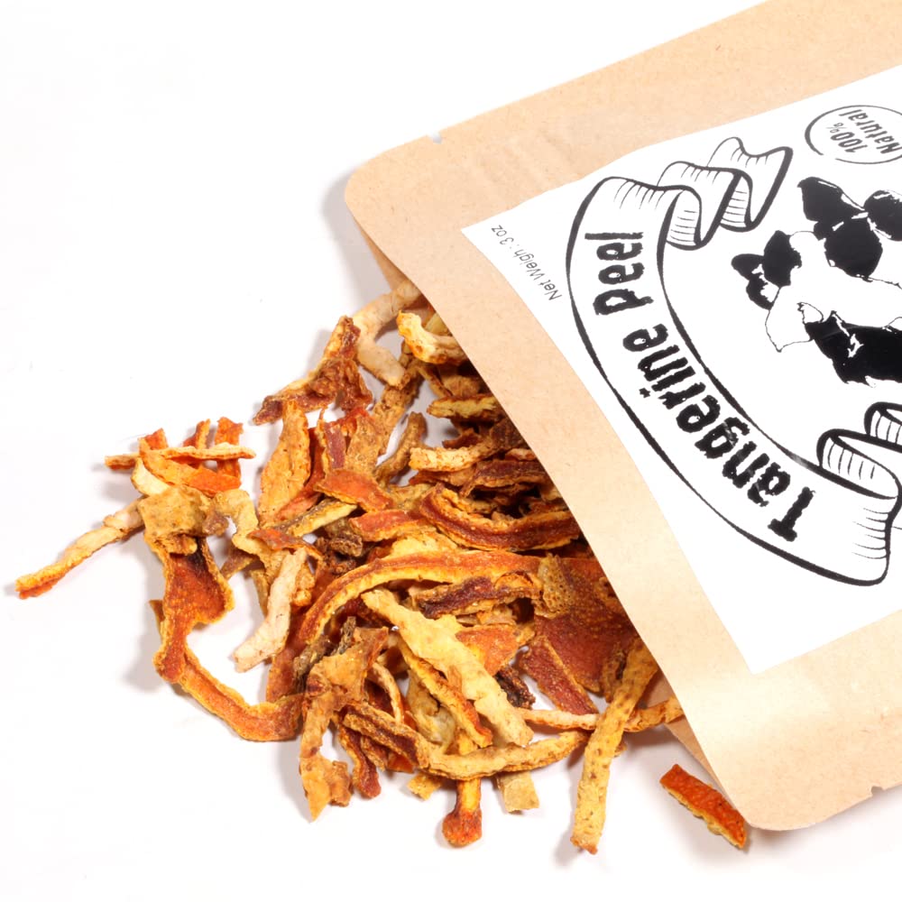 EidolonGreen [China Medicinal Herb] Dried Tangerine Peel Tea/Dried Mandarin Orange Peel/Chenpi/??/?? ?/??? ? Dried Bulk Herbs 88g (3 Oz)