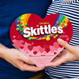 SKITTLES Original Valentine's Day Chewy Candy Heart Box, Valentines Day Gift, 6.51 oz
