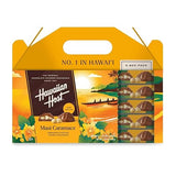 Hawaiian Host Maui Caramacs - 5oz Gift Boxes, Pack of 5 | Milk Chocolate Covered Macadamias with Creamy Caramel & Sea Salt