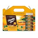 Hawaiian Host Maui Caramacs - 5oz Gift Boxes, Pack of 5 | Milk Chocolate Covered Macadamias with Creamy Caramel & Sea Salt