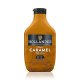 Hollander Caramel Cafe Sauce | GMO Free, Corn Syrup Free, Soy/Gluten Free | 15 fl. oz. Squeeze Bottle | Flip Cap