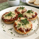 Feel Good Foods Gluten Free Mini Pizza Bagels - Frozen Snacks and Appetizers, Mini Bagel Bites with Mozzarella, White Cheddar & Parmesan Cheese, 7oz