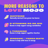 MOJO Energy Pouches, 50 mg per Caffeine Pouch, 15 Pouches, 5-Pack (5-Pack, Sour Apple)