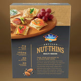 Blue Diamond Almonds Artisan Nut Thins Cracker Crisps, Multi-Seeds, 4.25 Ounce (Pack of 12)
