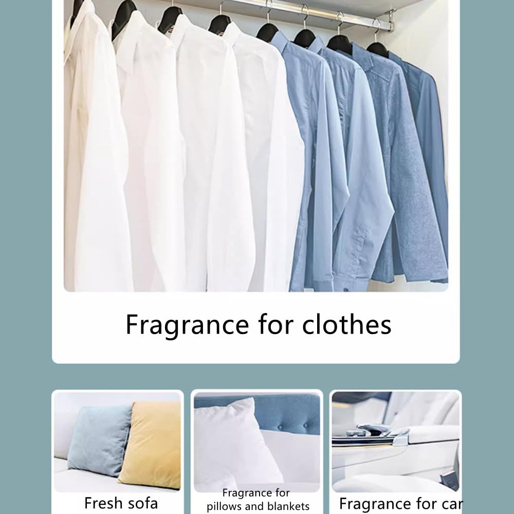 3 Pack Fabric Perfume, Linen & Pillow Clothes Spray, Natural Fruity Fragrance Apple, Grape, Strawberry Air Freshener, Long Lasting Fragrance Fabric
