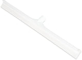 SPARTA 24" Floor Squeegee Replacement Head, Seamless Rubber with Rust-Free Plastic Frame for HACCP Compliance, Heavy-Duty Industrial Use